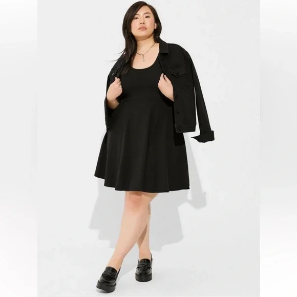 Mini Foxy Skater Dress